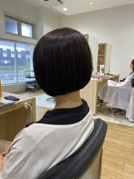 サラ 新宮店(SARA) 【福岡新宮】まとまるツヤボブ 暗髪 黒髪 20代 30代 40代