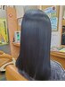 【痛めず伸ばす】カット＋タンパク質縮毛矯正+バブルトリートメント￥17600