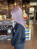 レオクマ(REOKUMA)&nbsp;ホワイトピンク/ハイトーン/ブリーチ/縮毛矯正