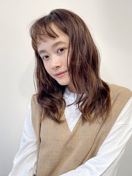 ソト 銀座(soto.) ハイライトカラー/くびれヘア/レイヤーパーマ/ミニボブ[銀座]