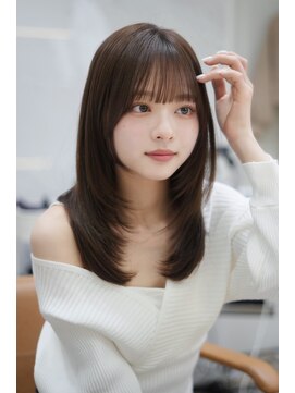 レイリー 原宿 表参道(Rayreee) レイヤーカット/ロング/小顔カット/ミディアムレイヤー/顔まわり