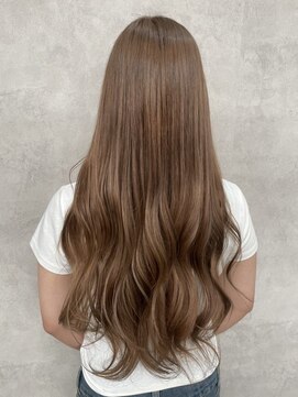 ルノン シェリー(LUNON cheliy) アプリコットオレンジくびれヘアハイライトカラー熊本