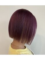 マヤ 小瀬店(MYA)&nbsp;ブリーチありパツッとボブ