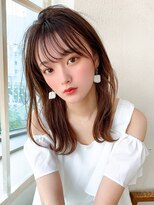 アフロート エル 錦糸町(AFLOAT L) 【20代30代】さりげないナチュラルレイヤー/小顔/黒髪/暗髪