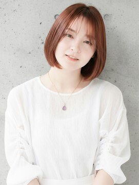 ニューヨークニューヨーク ピオレ姫路店(NYNY) 暖色カラー×大人可愛いボブ