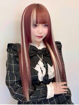 ラピステン 福岡天神 大名店(Lapis) ブリーチ/エクステ/ハイトーン/ピンク/前髪エクステ/インナー