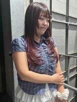 ディアローグ 自由が丘Luz店&nbsp;レイヤーカット/ボルドーカラー