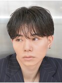 大人男子向け/シースルーツイストフェザーマッシュ/濡れ感セット