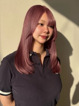スティル ヘアアンドアイラッシュ(STILL hair&eyelash) 【柴田】ブルベ優勝青みピンクカラー