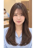 ヘアアトリエ ナイン(hair atelier nine)&nbsp;ハッシュカット/グレージュ/ツートンカラー/福島市