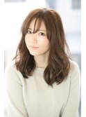 前髪伸ばし中の人にオススメのセミロングスタイル