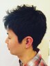 【髪質改善×men's】 メンズカット+縮毛矯正 ¥10890