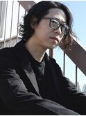 メンズミディアムパーマ