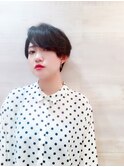 襟足すっきり*耳出しふんわりショート