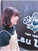 【LauLau  竹内】ナチュラルボブstyle☆☆