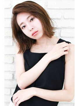 ラフィス ヘアー ピース 広島祇園店(La fith hair peace) 【La fith】耳かけボブディ