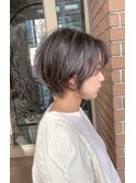 乾かすだけで可愛いショートヘア