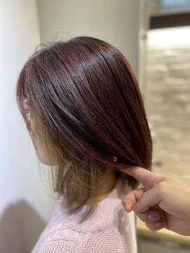 エイト 沖縄豊崎店(EIGHT toyosaki) 【EIGHT 豊崎】お客様スタイル-チェリーベージュ