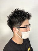 刈り上げ/モヒカン/ジェットモヒカン/アップバングスタイル