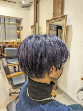 バトヘアー 渋谷本店(bat hair) シルバーパープル
