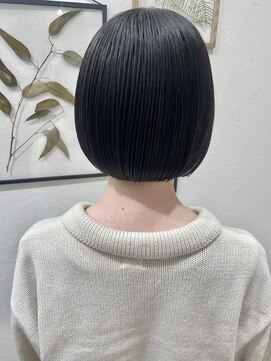 ベルム(Belme) 艶暗髪ミニボブ×髪質改善トリートメント/用賀