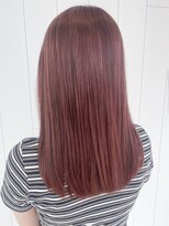 アイティー バイ アルバム 中野店(IT by ALBUM)&nbsp;ピンクベージュ_グレージュカラーボブウルフココア_ba419301