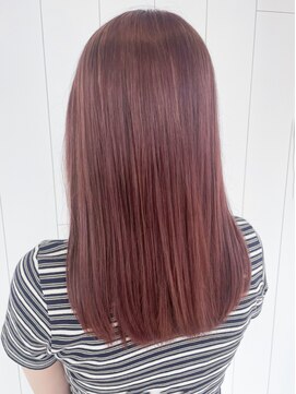 アイティー バイ アルバム 中野店(IT by ALBUM) ピンクベージュ_グレージュカラーボブウルフココア_ba419301