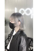 ループ(LOOP) 2ブリーチグレーホワイト