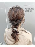 こなれ感のある編みおろしアレンジ/名定