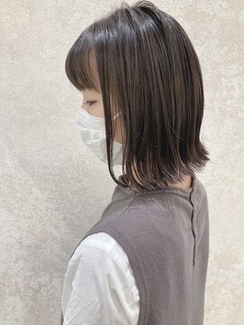 ヴィップルーム(viproom) マッシュショート/アッシュカラー/ツヤ髪スタイル/黒髪スタイル