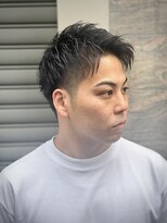 リバティシェアバーバー 銀座(LIBERTY SHARE BARBER) 王道ショートアップバング