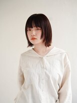 ムク 甲府(muku.)&nbsp;前髪/ココアベージュ/小顔に見せるヘア/オリーブグレー[甲府駅]