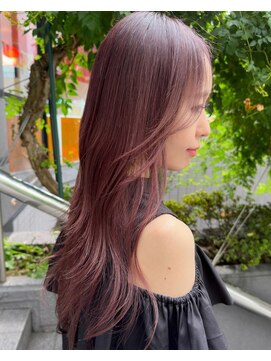 レアバイアルティナ 錦糸町(L’ea by artina) チェリーブラウン_カシスピンク_フェミニンロング