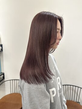 リリアーナ(LILIANA) 池袋 イルミナカラー 髪質改善 ストレート ピンクブラウン♪
