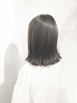 ローグ ヘアー 金町店(Rogue HAIR) 20代30代40代◎ローグ(TAKA)美髪グレーアッシュ切りっぱなしボブ