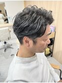 メッシュキャップハイライト×ホワイト
