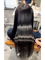 ナナシ(nanac)&nbsp;ウル艶髪質改善ストレート＋モノトーンブラック