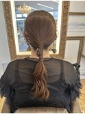 パーティーヘアセット