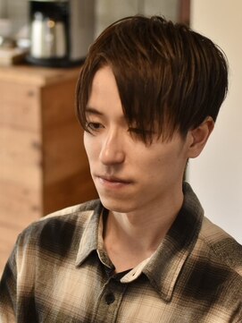 リム メンズヘア(LIM men's hair) 色気髪コンマバングマッシュ【メンズカット/メンズヘア】