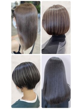 美容室フルール 20代30代大人可愛い髪質改善ストレート
