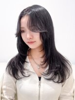 ベレーザ 渋谷(BELEZA)&nbsp;9612髪質改善内巻きシャギーレイヤーロング韓国ワンホンヘア