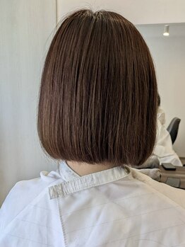 ラ グリヴ(La Grive)の写真/【国府】白髪染めもおしゃれ&艶やかな仕上がりに♪髪のお悩みを解決してくれる大人女性の為の上質なサロン!