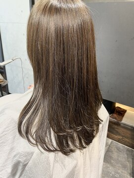 フィール ヘアー(feel hair) 赤味を消したカラー