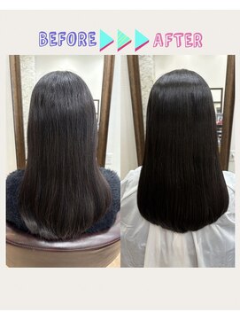 アモ 武蔵小杉(Amo) 黒髪ロング×酸性縮毛矯正