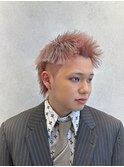 スパイキー×ホワイトピンク