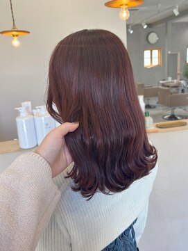 ミュゼプリュム(Musee plume) ブリーチなしでできるピンクブラウン