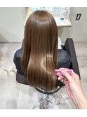 髪質改善ストレート