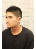 ヒゲにも合う！ビジネスマンにも！ソフトモヒカン【床屋】