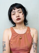 トオ(TOH)&nbsp;レイヤーボブ顔周りレイヤーポイントパーマ癖毛カット