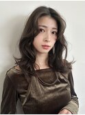 艶カラー　アッシュブラウン　ブリーチなし　TS-110